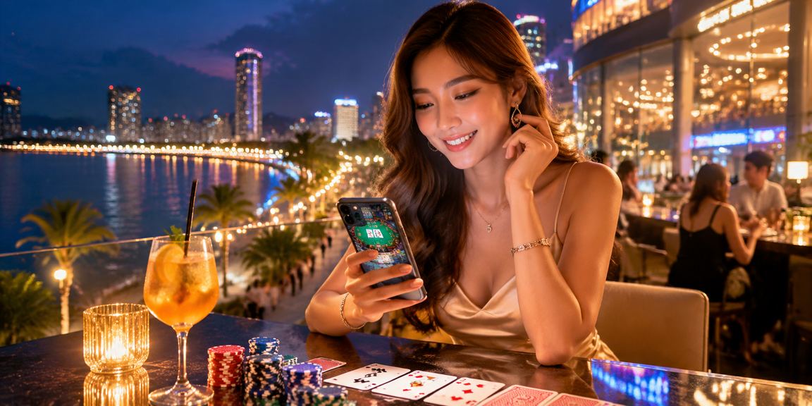 Permainan baccarat dan kad kasino di Penang Malaysia